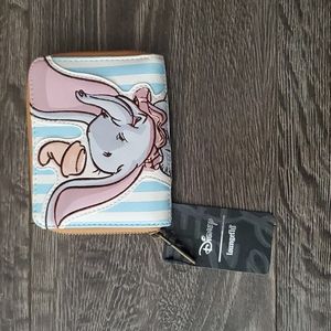 Disney Loungefly Wallet - Dumbo Stripes Brand New